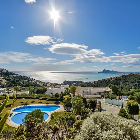 Luxury Apartment Altea Hills Pool & Garden Exterior photo
